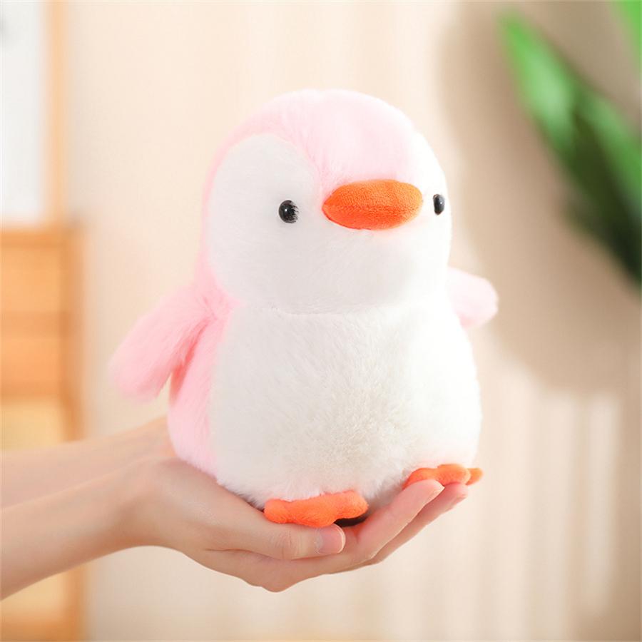 10-30cm Cartoon Colorful Penguin Plush Doll Pillow Blue Black Pink Animal Plush Toy Home Decor Gift for Boys Girls