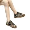 Европейские и американские холщовые кеды большого размера с камуфляжным принтом Новые повседневные однотонные туфли на плоской подошве для сезонных рабочих