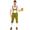 Bavarian Oktoberfest Traditional Costume Men's Beer Clothing Overalls Party Dress Up Performance Clothing