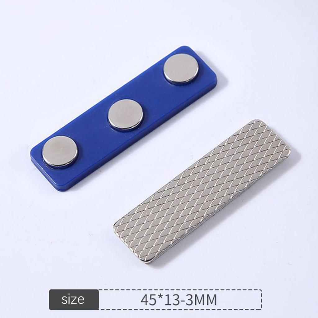 Металлические значки Сильный магнитный значок Сделай сам Швейные принадлежности для одежды Дизайн без булавок Магниты для бейджей для школы офиса курток рубашек