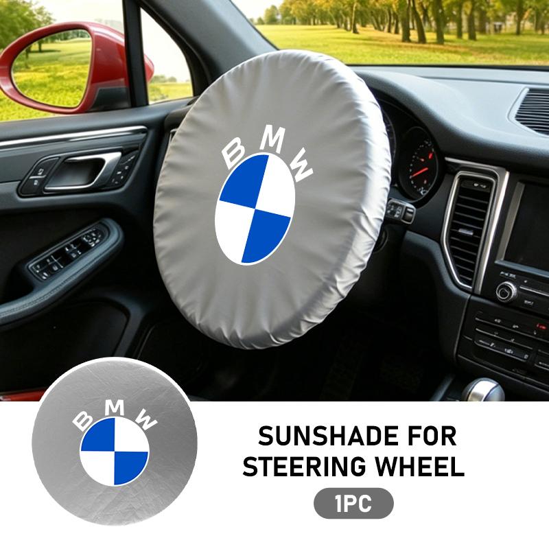JYPK6 Car Steering Wheel Sunshade Heat Isolate Anti Scratch Cover For BMW M3 M5 X3 E93 F10 F20 F30 F40 F15 F25 F26 F31 F49 F86
