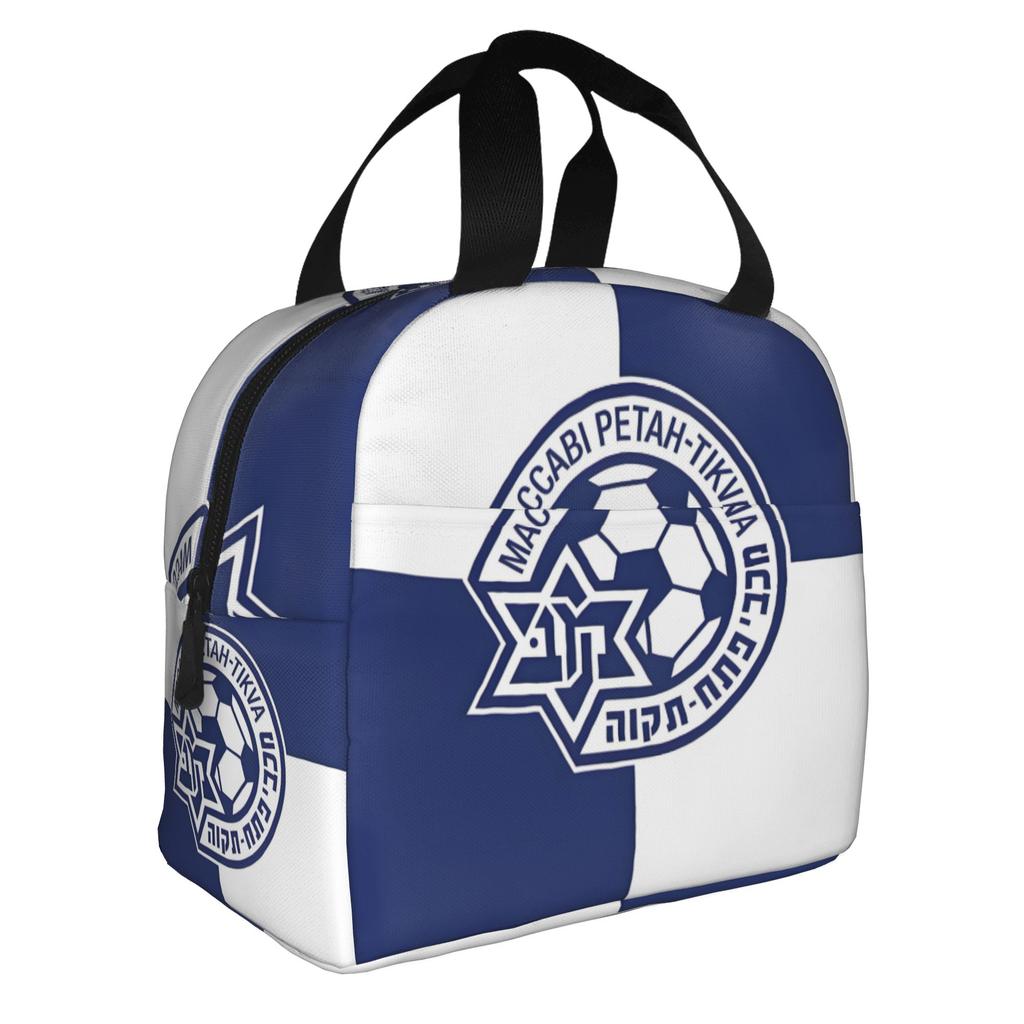 Footbally Beitar Jerusalem FC Soccer Insulated Lunch Bag for Work School Waterproof Cooler Thermal Lunch Box Women Men