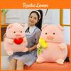 Tulip Cartoon Pig Plush Toy Cute Animal Doll Room Decoration Child Gift Holiday