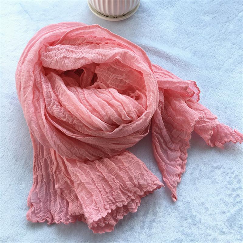 Лен Хлопок Большой Размер Дзен Танцевальный Шарф Пряжа Тара Растительное Крашение Тай-Дай Батик Расписанный Вручную Шарф Средний И Длинный Шелковый Шарф