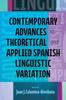 Книга Contemporary Advances In Theoretical and Applied Spanish Linguistic Variation