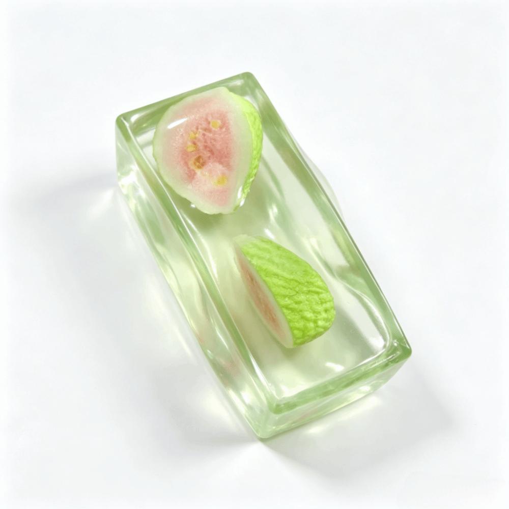 Soft Fruit Slush Squishy Toy Transparent Cracking Squishy Toy Fruit Ice Cube Squishy Toy  Party