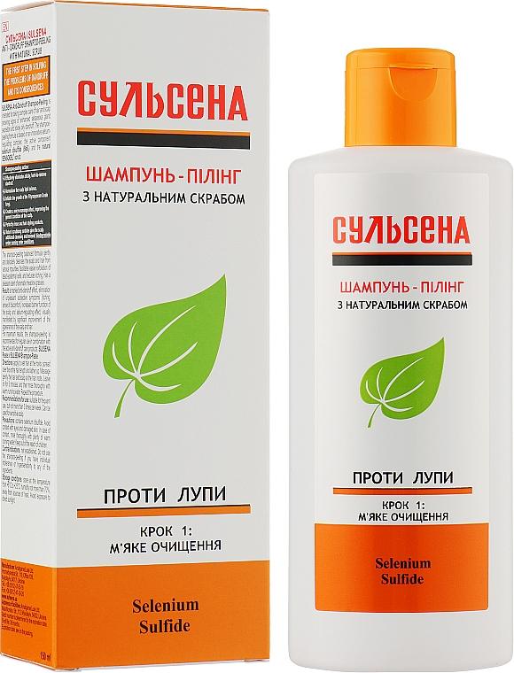 Hair Care Anti-dandruff Peeling Shampoo with Natural Scrub Sulsena
