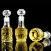 1Pcs 50ml Mini Glass Alcohol Liquor Bottles With Screw Cap Small Empty Spirit Whisky Wine Bottle Whiskey Decanter Bottles