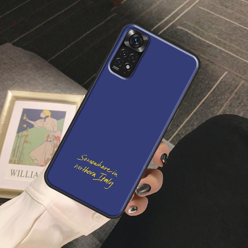 Чехол 'Назови меня своим именем' для Redmi Note 12 Pro 8 9 10 11 Pro Note 12S 11S 10S 9S 8T Redmi 12C 10C 10A 9C