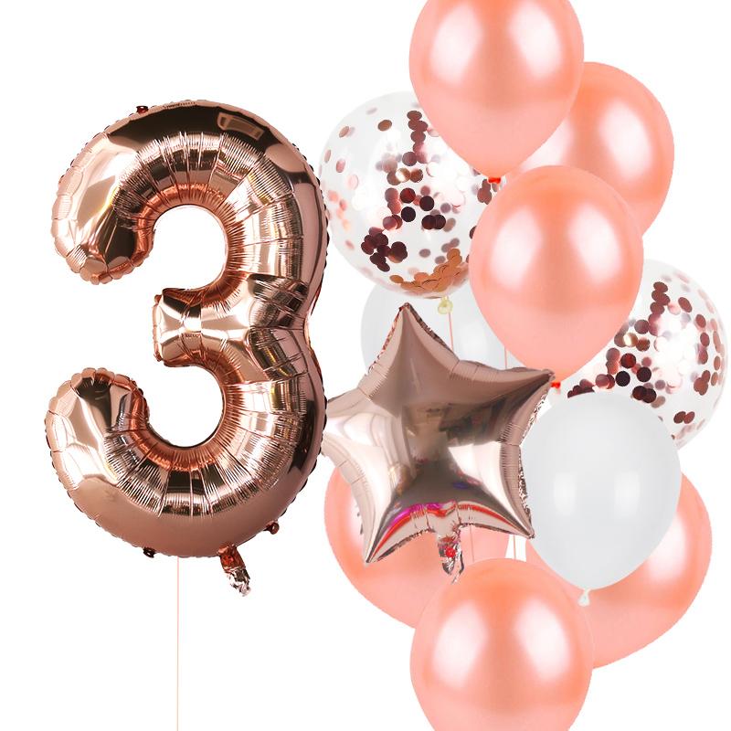 Birthday Party Decorations Rose Gold Cake Stand Adult Birthday Party Tablecoth Napkins Anniversaire Wedding Decor Party Supplies