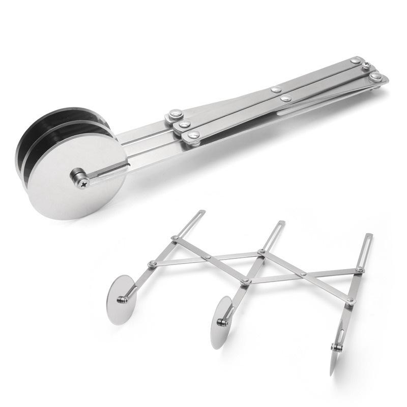 Разделитель теста из нержавеющей стали, 3/5/7-колесный резак, гибкое роликовое лезвие, нож для теста, лапша, пицца, кондитерские изделия, овощечистка, противень для выпечки