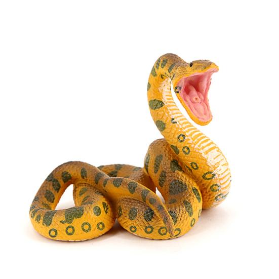 Модель Python Реалистичная Миниатюрная Фигурка ПВХ Твердая Модель Пародия Игрушка Жизнеподобная Фигурка Гигантской Змеи Дикое Пресмыкающееся Животное Модель Подарок на Хэллоуин