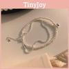 Pearl Doublelayered Stylish Bracelet For Women Fashionable Highend Jewelry