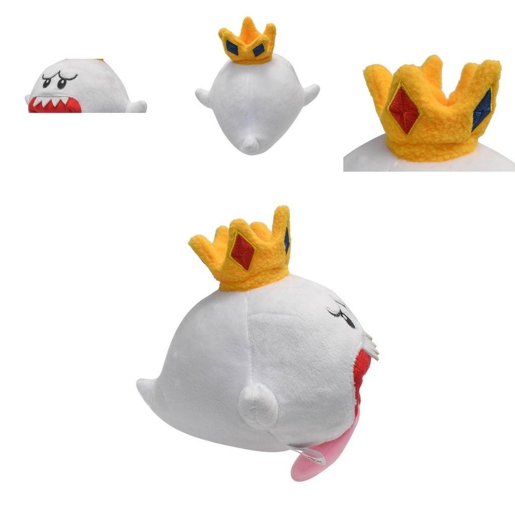 Soft Super Mario King Boo Talking Plush Toy Stuffed Doll 17cm