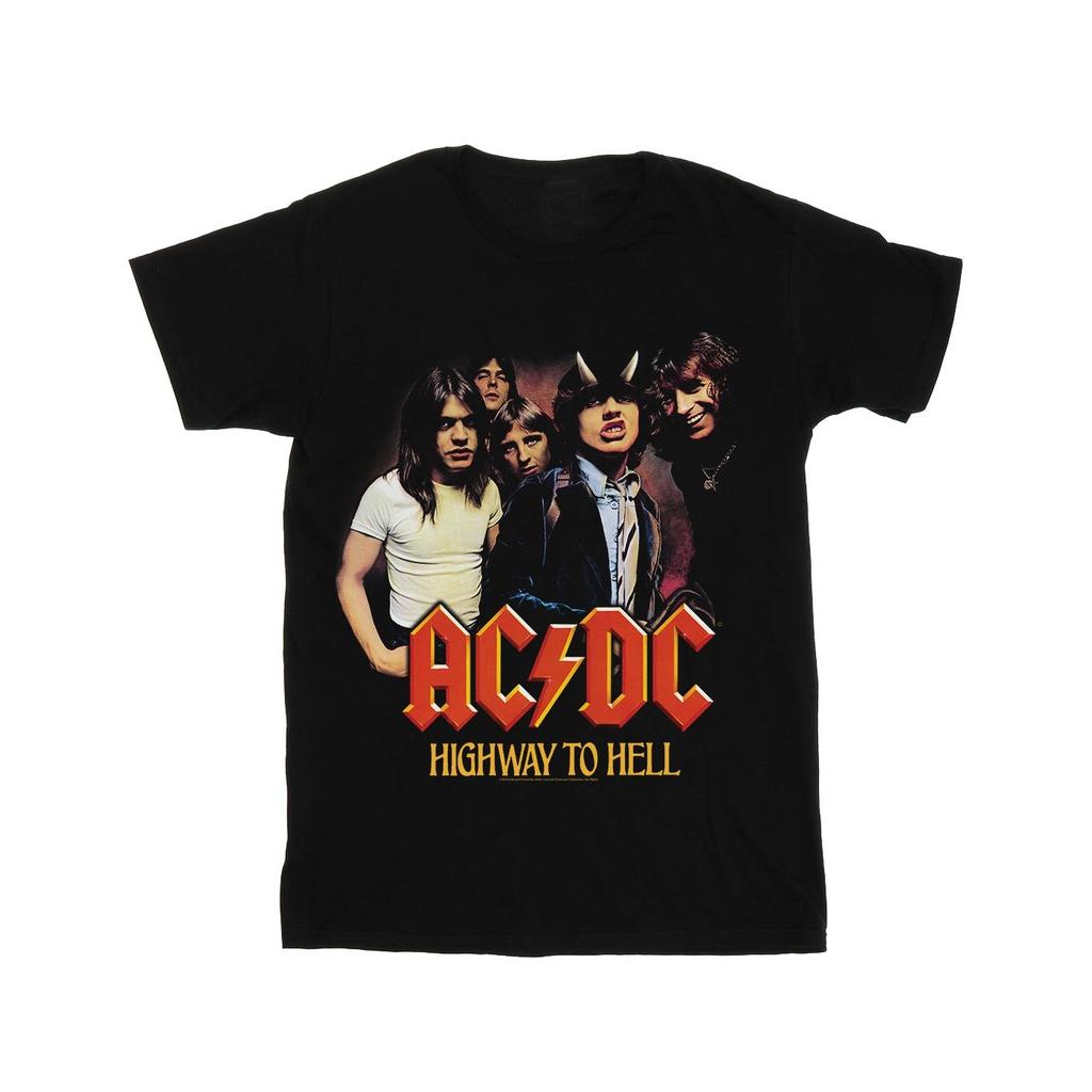 Футболка группы ACDC для мальчиков Highway To Hell