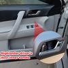 for Toyota Highlander 2008-2013 Car Interior Door Handle Silver Left Front Driver Side Primed with Door Lock Button Accessories