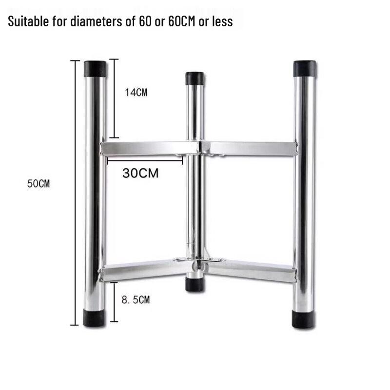 Jundingying 304 Stainless Steel Kitchen Bucket Stand