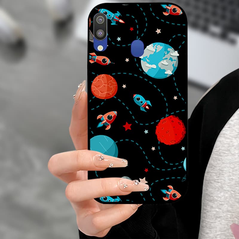 For Samsung M20 M30 M30S Case Soft Silicone Cover For Samsung Galaxy M30s M 30S M20 M30 Phone Case TPU Protecting Camera Fundas