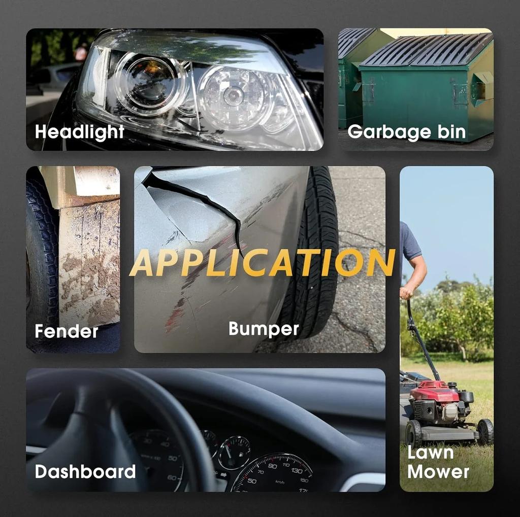 50W Plastic Welding Machine Car Bumper Repair Kit Hot Stapler Hot Air Gun Crack Repair for Removing Body Dent Cracks