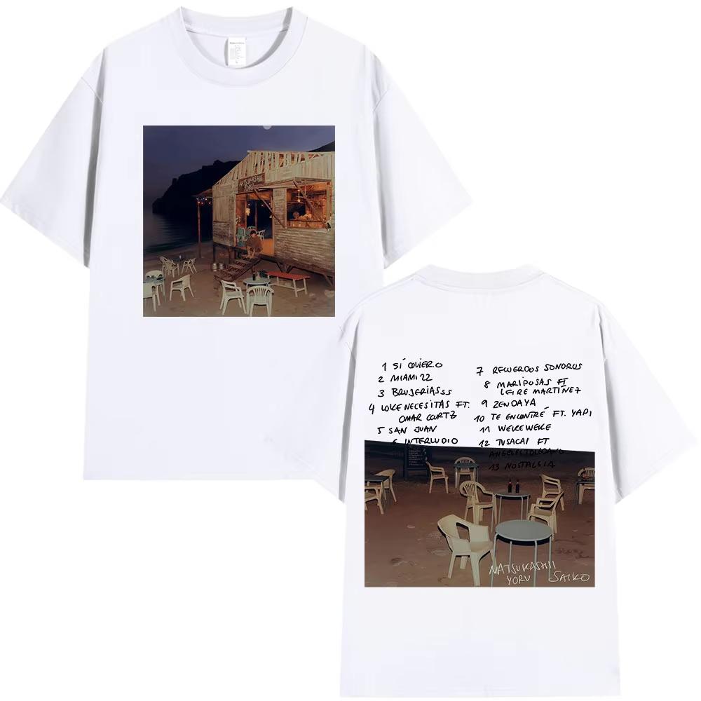 2026 Rap Artist SAIKO Xia Shi Yes Album TShirt for Men and Women Cotton Casual HipHop Retro TShirt Springsummer new