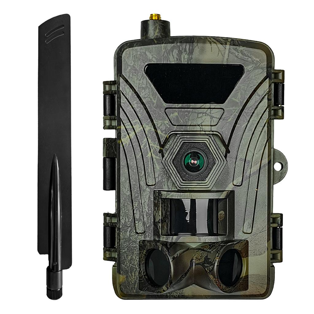 4G Trail Camera 4K Hunting Camera with SIM Card 60MP Photos Fast Trigger Wildlife Camera Infrared