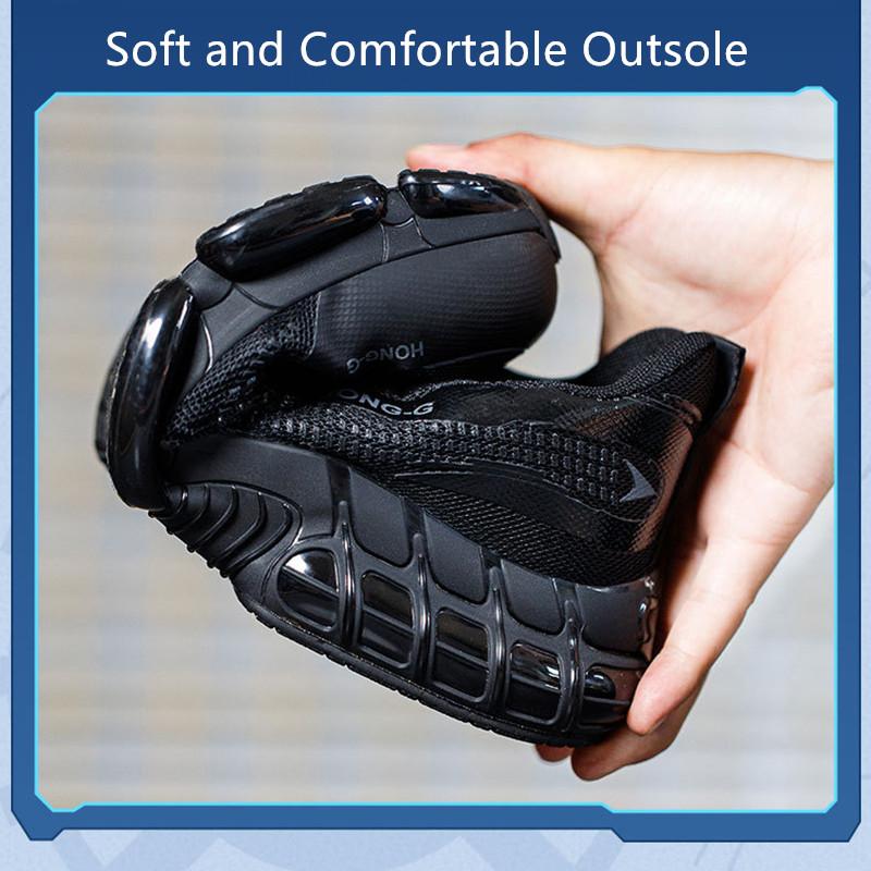 Labor Shoes Safety Work Shoes Anti Puncture Safety Work Sneakers Safety Shoes for Men Work Protective Work Shoes with Steel Toe