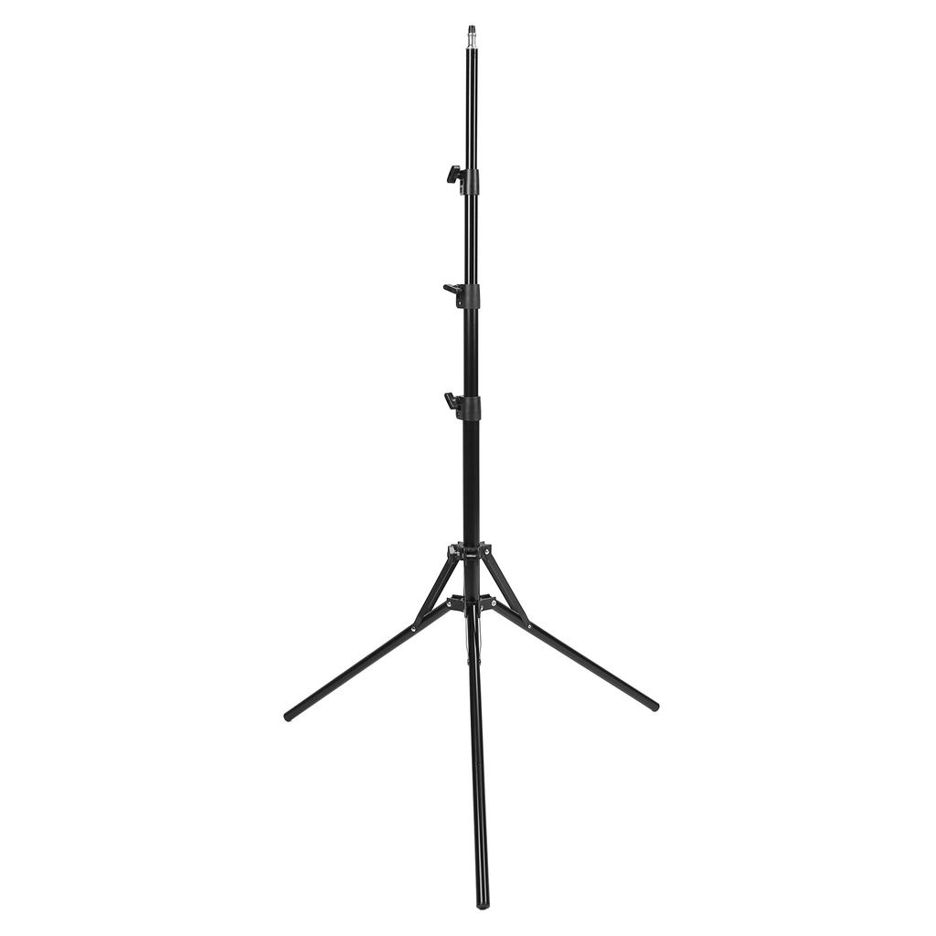 1.9m Thickened Reverse Fold Aluminum Heavy Duty Light Stand Photography Tripod Stand Three Legged Stand