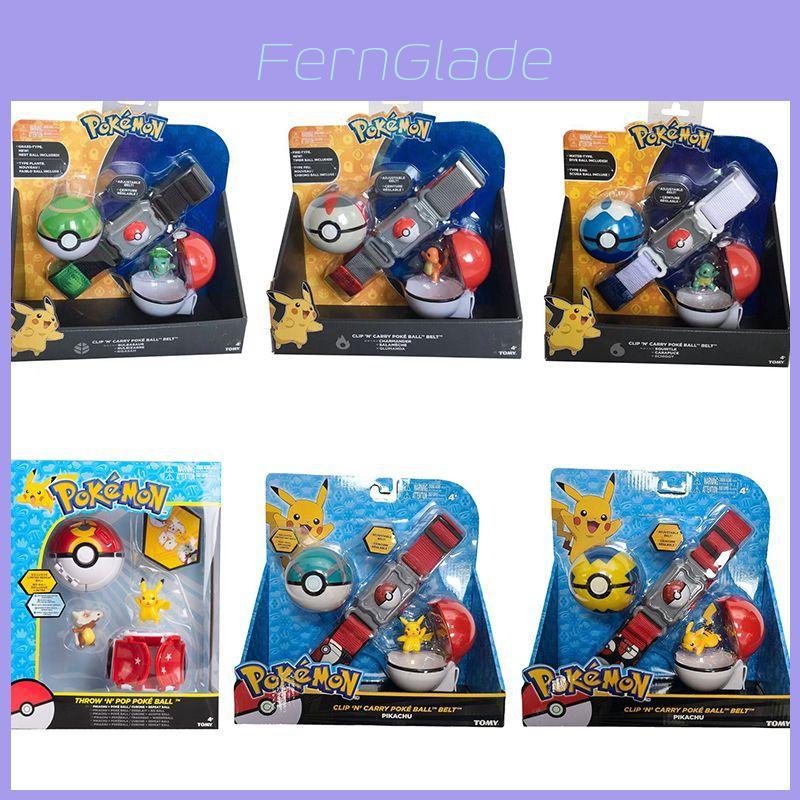 Clip N Pokemon Go Carry Throw Pop Belt Pokeball Battle Figure Toys Game Trainer