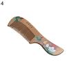 Окрашенный цветок персикового дерева, здоровый массаж кожи головы, антистатическая расческа, инструмент для ухода за волосами