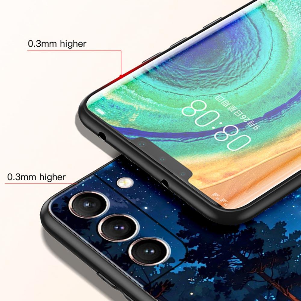 Чехол для телефона Combi Van Car Outdoor Camping для Samsung Galaxy S26 Ultra S25 Plus S24 FE S23 S22 5G S21 S20 Черный Мягкий