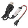 5-24 В USB WS2812 WS2812B RGB-контроллер беспроводной ленты с дистанционным RF-контроллером 2812 Диммер для WS2812 WS2812B LED-драйвер ленты