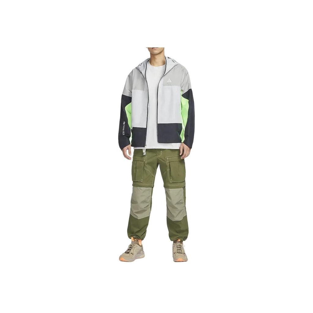 Nike Storm-FIT ACg Series Color Block Hooded Zip Windproof Waterproof Jacket Men Jacket Photon-Grey DB3560-025