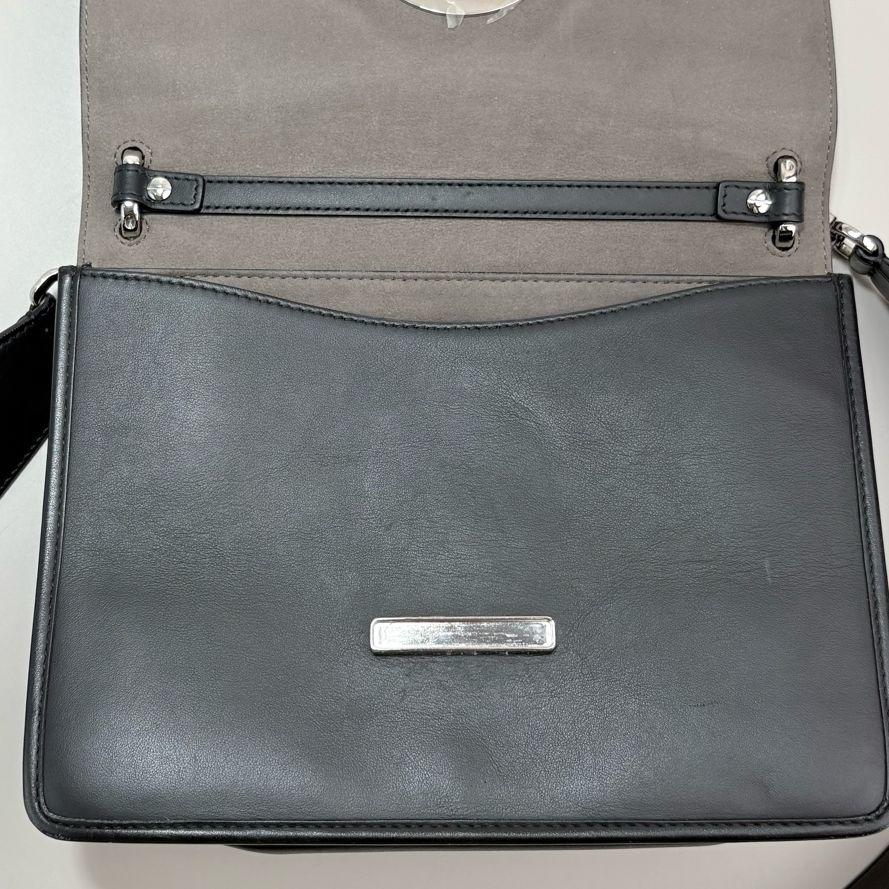 [Pre-Owned] Kan I Logo Leather Crossbody Tote Bag - Very Good #9KTHR8