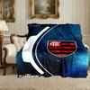 1pc Easy-Care Rangers FC Blanket, Perfect for Couch, Bed, Home, Travel & More, Warm & Durable Printed Blanket