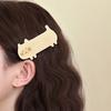 Заколка для волос, милая легкая акриловая заколка для волос для девочек, женская заколка в форме кошки, челка, заколка для волос, инструмент для укладки волос