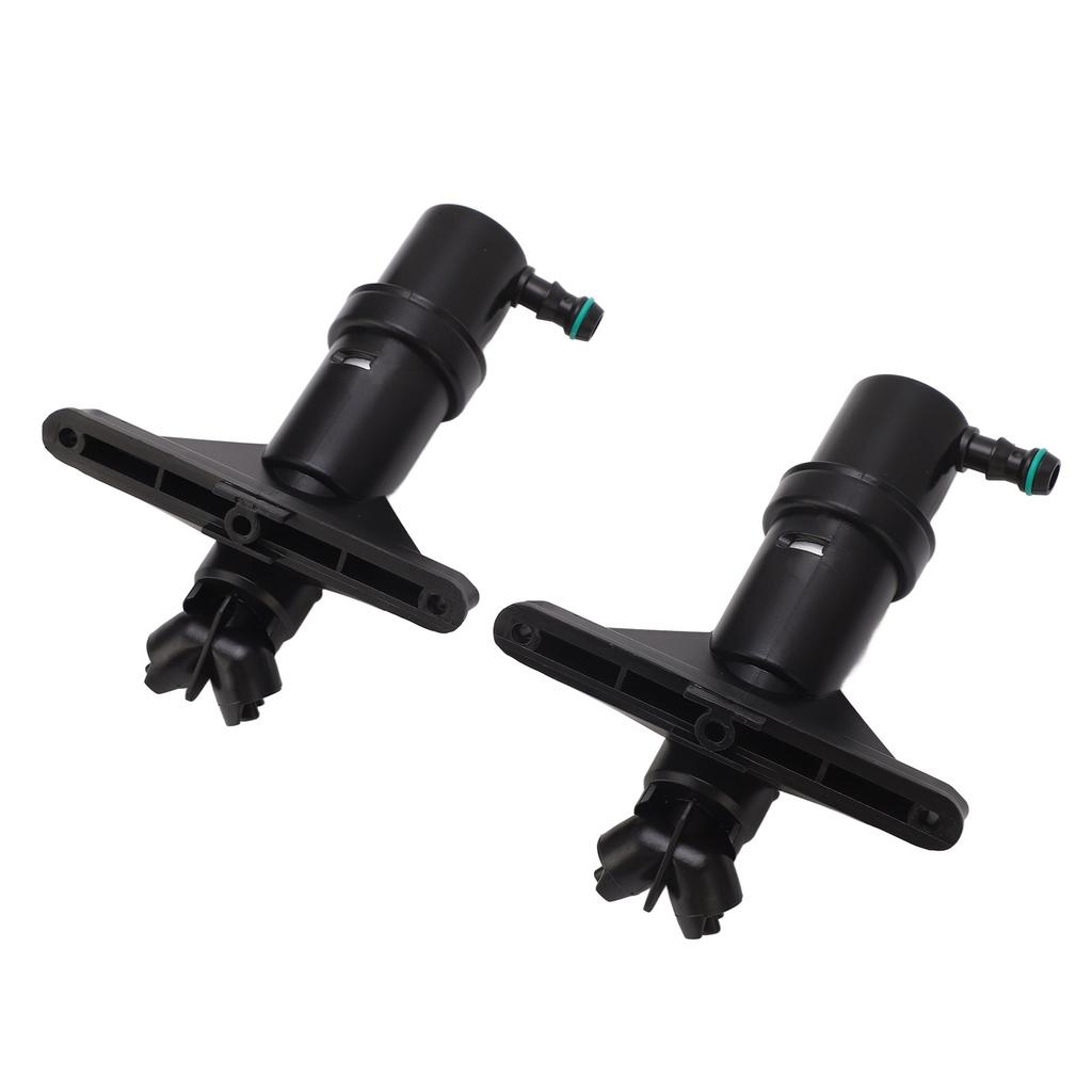 1Pair Headlamp Washer Nozzle Jet Left Right Reliable Durable Headlights Wash Nozzle for 5 Series E60
