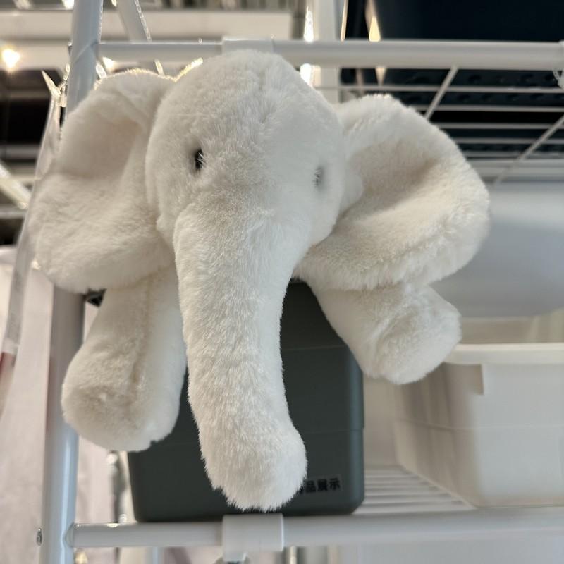 34-70 см Плюшевая игрушка Слон размазня JC Милая кукла Мягкая подушка для объятий Подушка для дивана Кукла-спутник перед сном Настольное украшение Подарок