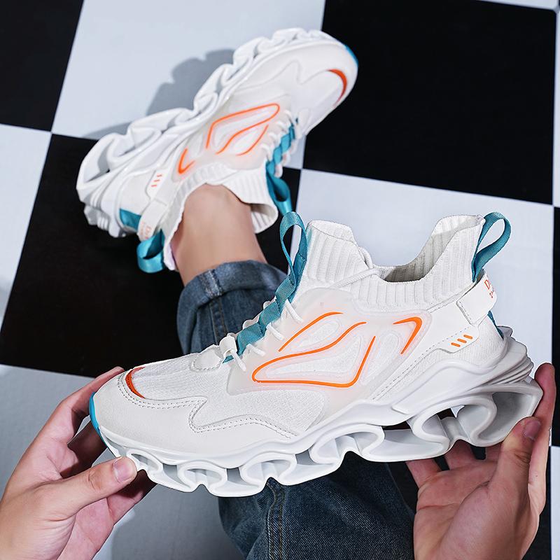 Панк Мужская обувь Удобные повседневные кроссовки Мужские новые спортивные кроссовки Трендовые кроссовки для бега Баскетбол Ботинки Мужские летние 2024