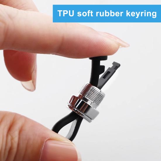 Автомобильный брелок из цинкового сплава, роскошный подарок, улучшит внешний вид вашего брелка, автомобильный брелок для водителей, друзей, семьи