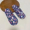 Climbing Mat Summer Special Slippers Home Interior Soft Cloth Bottom Drag Pure Cotton Fabric Four Seasons Breathable and Silent