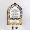 Acrylic Key Hook Ornament Wall Mounted Home Decoration 2025 Key Hanger  EID Mubarak Party Light