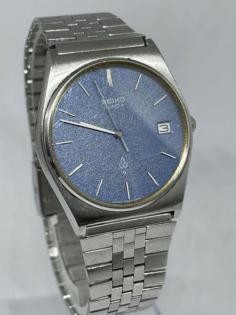 [USED] Vintage Seiko Watch 7832-8010 Quartz Date Display Battery