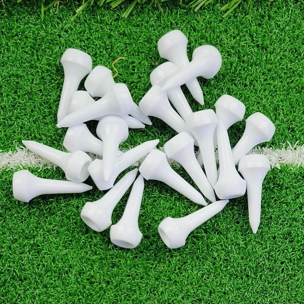 30Pcs Mushroom Head Golf Tees Ball Holder Portable Golf Training Tool Golf Practice Tees for Backyard Beginners