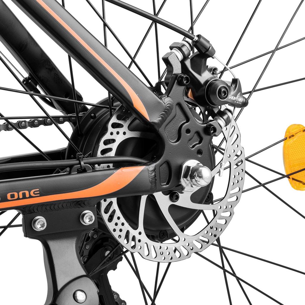 Электровелосипед для взрослых FAFREES 250 Вт Мотор Городской Электровелосипед Максимальная Скорость 25 км/ч 36 В 13 Ач Запас Хода 100 км 21 Скорость Нагрузка 150 кг HaiLong