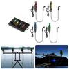 4Pcs Sensitive Fishing Alarm Fishing Rod Alarm Swinger Chain Bite Alarms Swingers Indicator Carp Fishing Hangers Bobbins