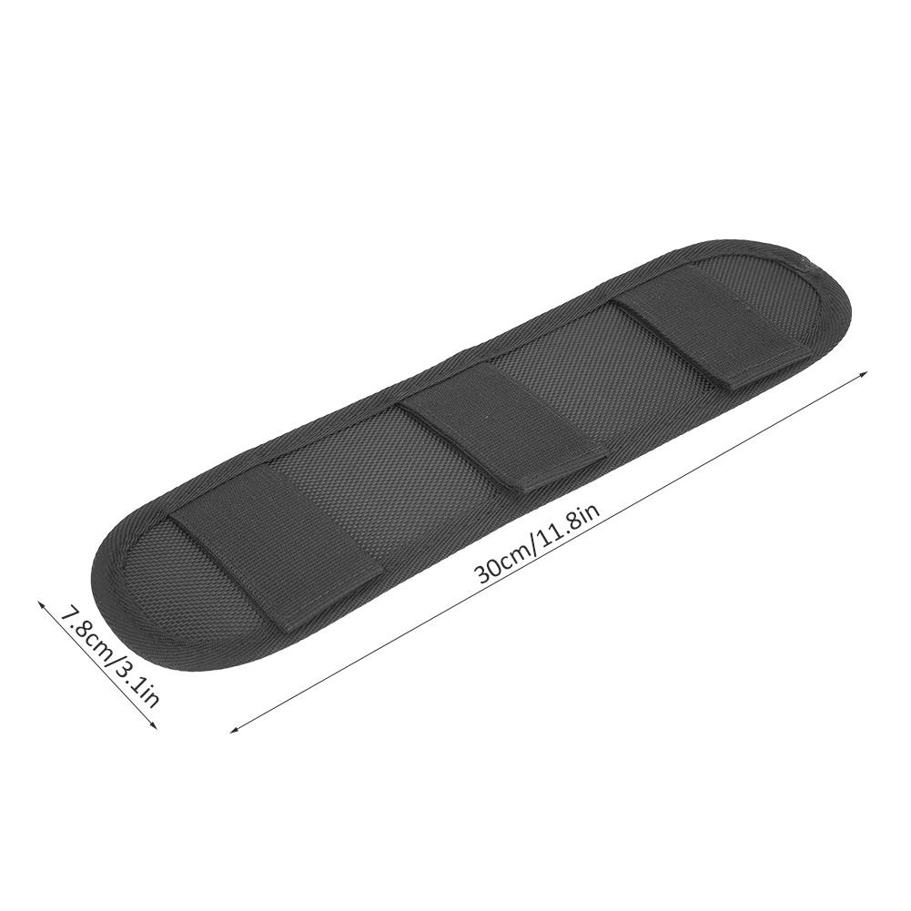 Прочный черный ремень-накладка с мягкой подкладкой на плечо, замена для сумки для фотоаппарата, рюкзака, гитары