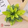 Блестящие искусственные рождественские цветочные украшения для украшения елки и венка