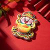 Rotatable 3D Refrigerator Magnets Cartoon Refrigerator Decorative Magnet  New Year Decoration