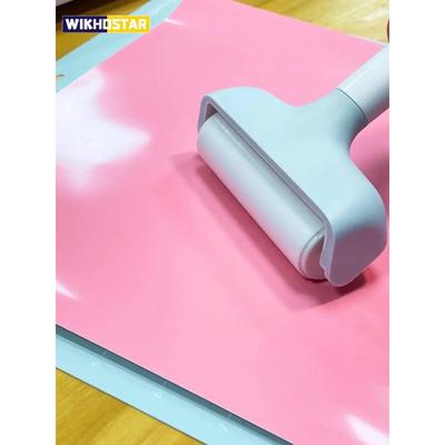 Резиновый валик для поделок Cricut/Silhouette, работает с термотрансферной бумагой, винилом, многоразовый резиновый валик для поделок и DIY проектов