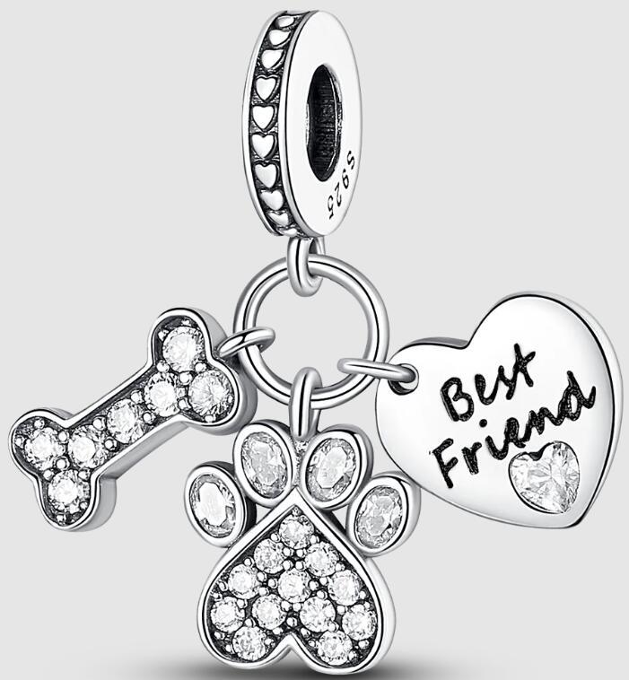 Милые медные подвески-шармы в форме сердца «Материнская любовь» подходят для оригинального браслета, бусина «Семейное дерево», сделай сам, изящные украшения, подарок на Новый год